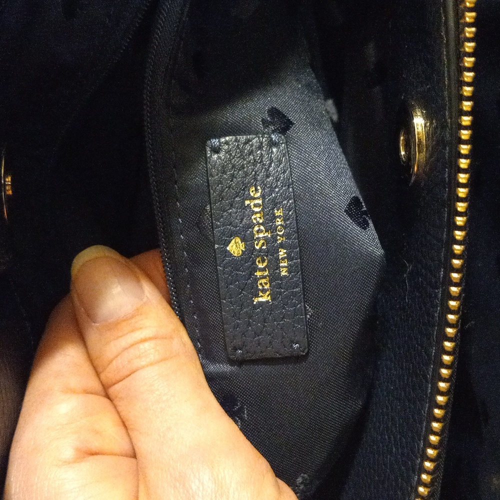 Kate Spade multicolored & navy blue beautiful bag - Picture 14 of 15